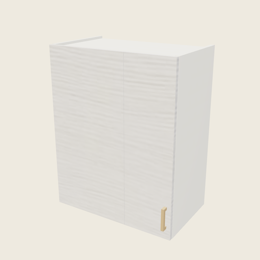 Torino White Pine Wall Blind Corner Cabinet - WBC24/2730 — 2020 catalog rendering; left-hand arrangement shown; finish and installed options are illustrative