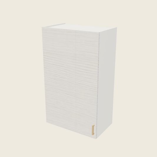 Torino White Pine Wall Blind Corner Cabinet - WBC24/2740 — 2020 catalog rendering; left-hand arrangement shown; finish and installed options are illustrative