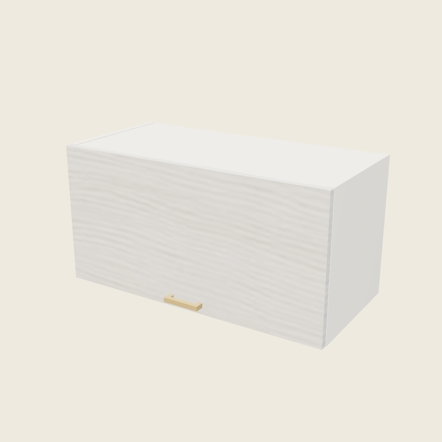 Torino White Pine Blum Aventos Flip Up Door Wall Cabinet - WFD3015-BLUM — 2020 catalog rendering; finish and installed options are illustrative