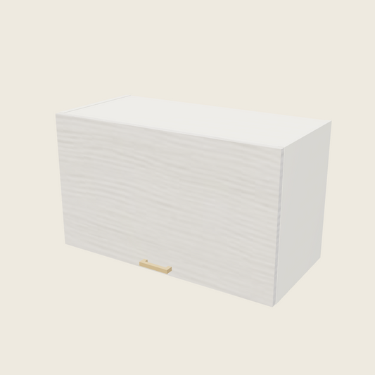 Torino White Pine Blum Aventos Flip Up Door Wall Cabinet - WFD3018-BLUM — 2020 catalog rendering; finish and installed options are illustrative