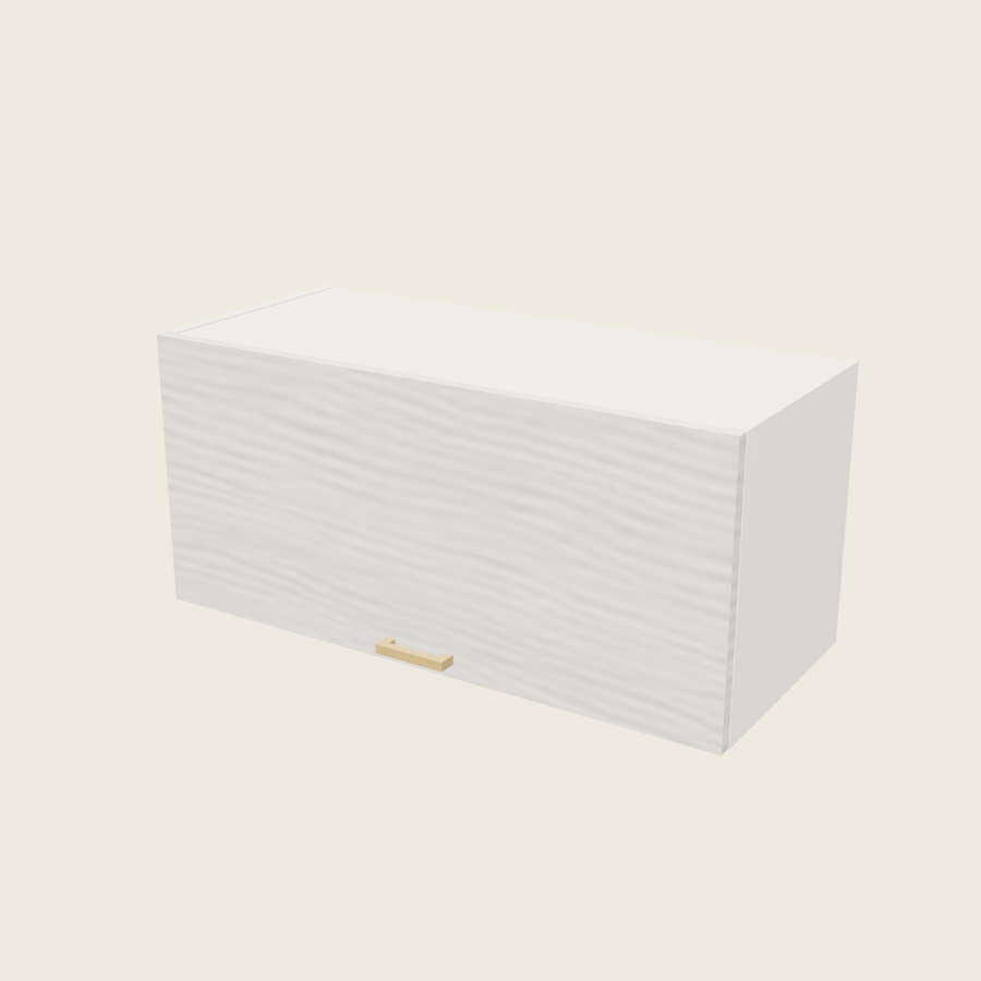 Torino White Pine Blum Aventos Flip Up Door Wall Cabinet - WFD3315-BLUM — 2020 catalog rendering; finish and installed options are illustrative