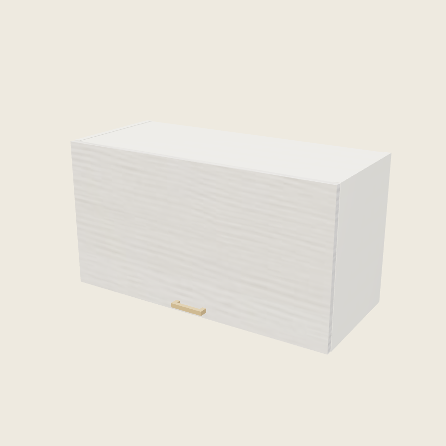 Torino White Pine Blum Aventos Flip Up Door Wall Cabinet - WFD3318-BLUM — 2020 catalog rendering; finish and installed options are illustrative