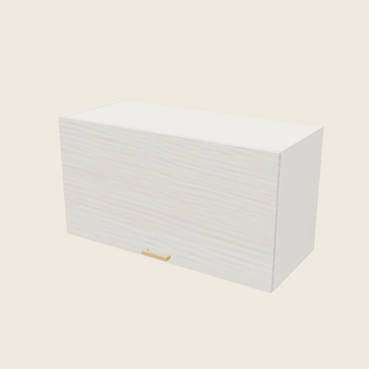 Torino White Pine Blum Aventos Flip Up Door Wall Cabinet - WFD3318-BLUM — 2020 catalog rendering; finish and installed options are illustrative