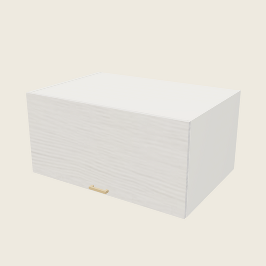 Torino White Pine Blum Aventos Flip Up Door Wall Cabinet - WFD361824-BLUM — 2020 catalog rendering; finish and installed options are illustrative