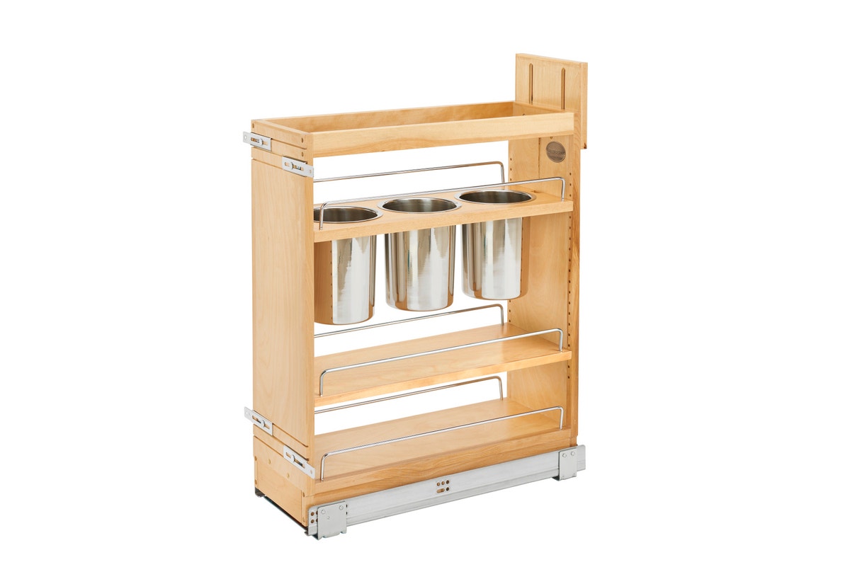 r020 | 448UT-BCSC-8C | Base Cabinet Utility Pullout Organizer (Fits 12" Full Height Door Base)