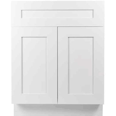 Vanity Base Cabinet: Working Drawer(s) and Door(s)